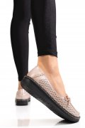 PANTOFI ROZ SIDEF PIELE NATURALA 4PC60