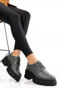 PANTOFI GRI PIELE NATURALA 2PC080