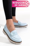 MOCASINI BLEU PIELE NATURALA 2PC21648NP