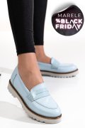 MOCASINI BLEU PIELE NATURALA 2PC21648NP