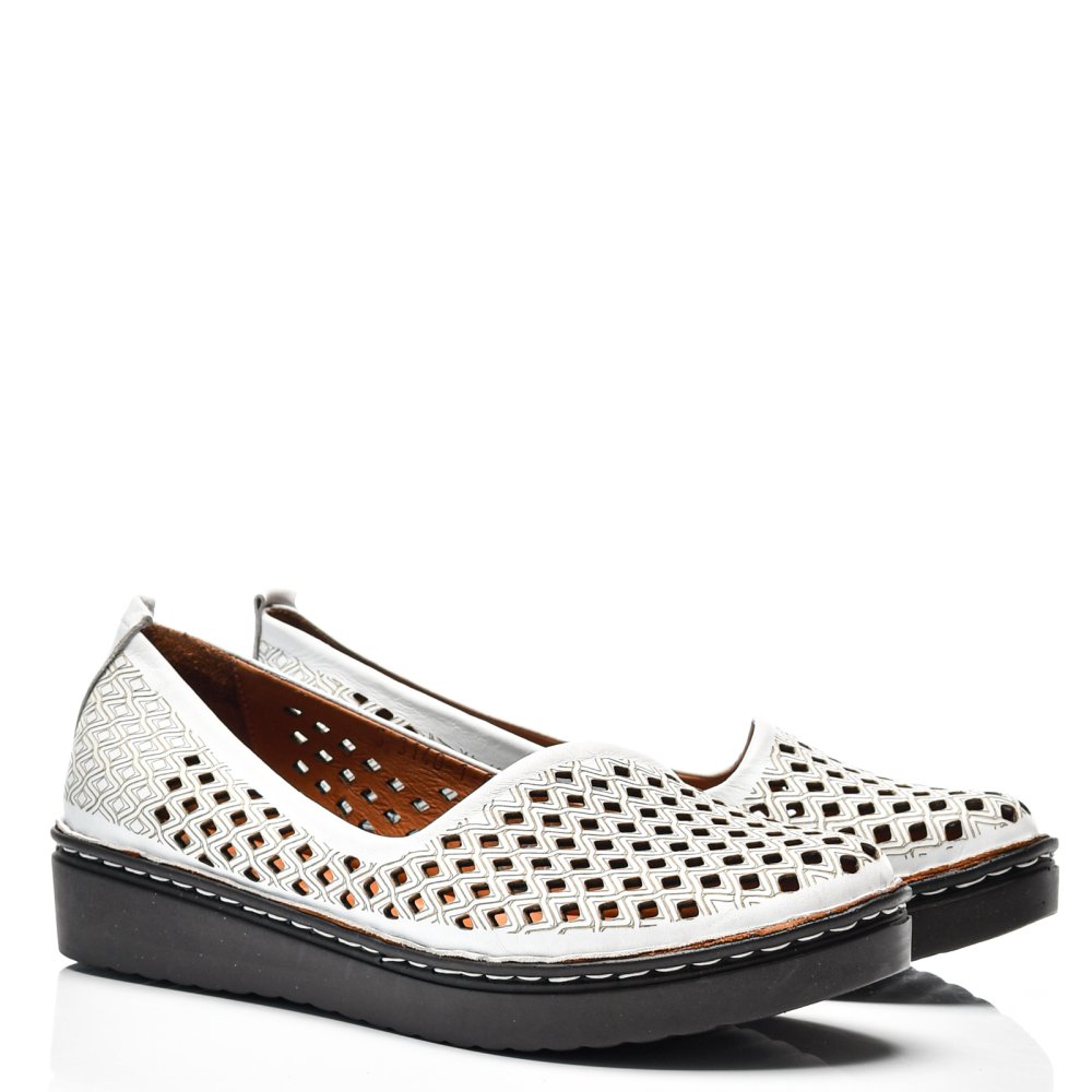 ESPADRILE ALBE PIELE NATURALA 3PC140