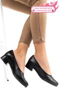 PANTOFI NEGRI PIELE NATURALA 2PC040