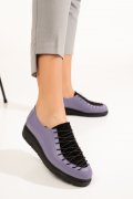 PANTOFI MOV PIELE NATURALA 2PC035