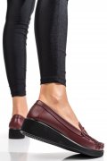 ESPADRILE BORDO PIELE NATURALA 7PC45