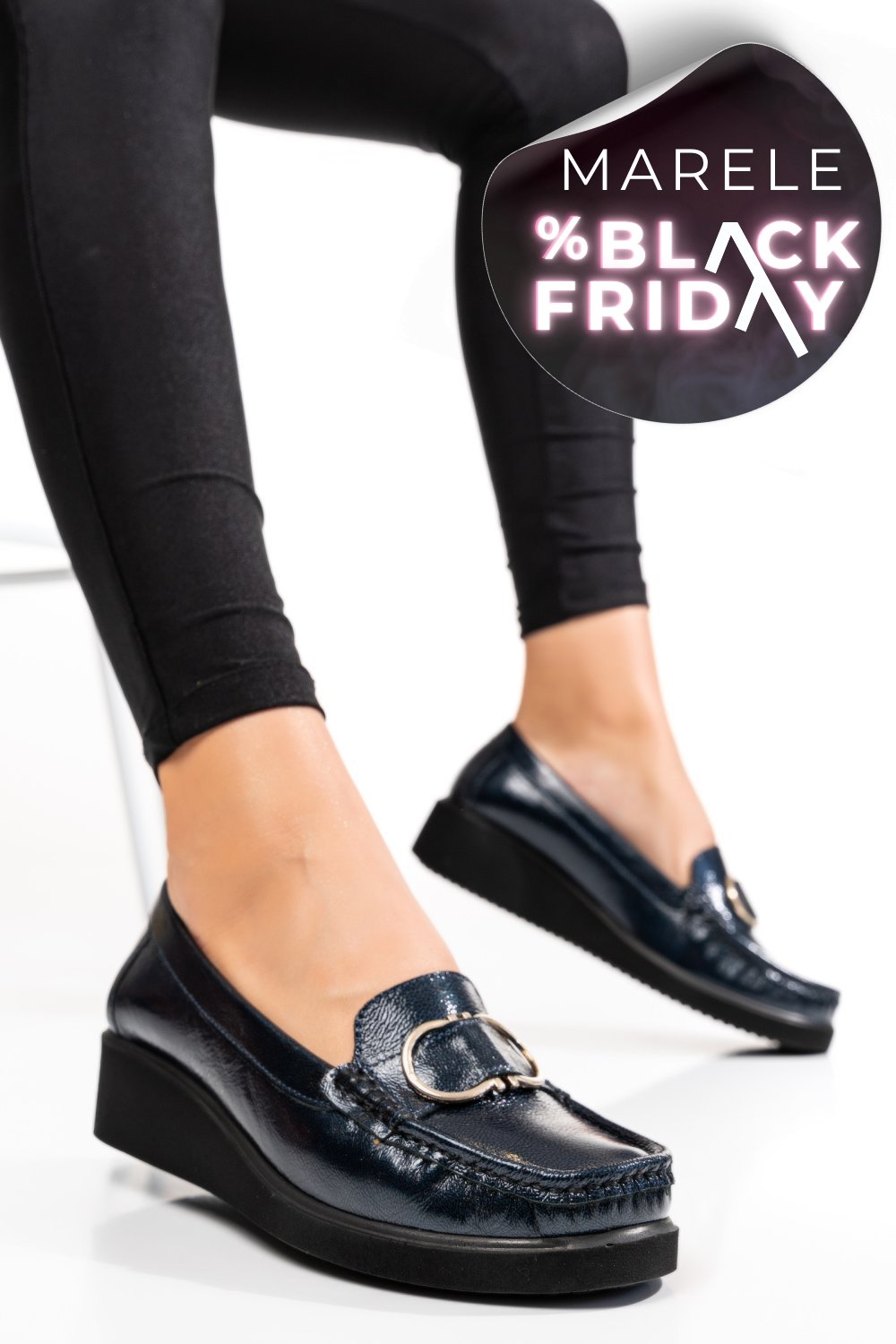 ESPADRILE BLEUMARIN PIELE NATURALA LACUITA 7PC45