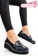 Espadrile bleumarin piele naturala lacuita 7pc45