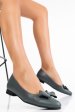 Balerini gri inchis piele naturala 4pc50
