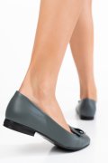 BALERINI GRI INCHIS PIELE NATURALA 4PC50