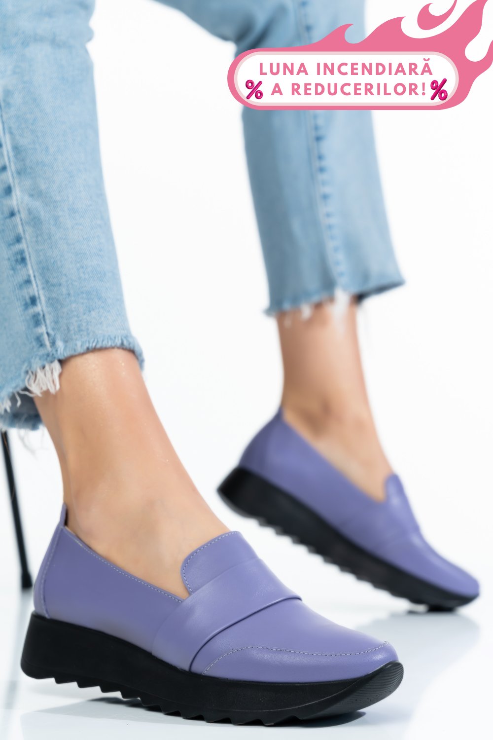 MOCASINI MOV PIELE NATURALA 2PC022