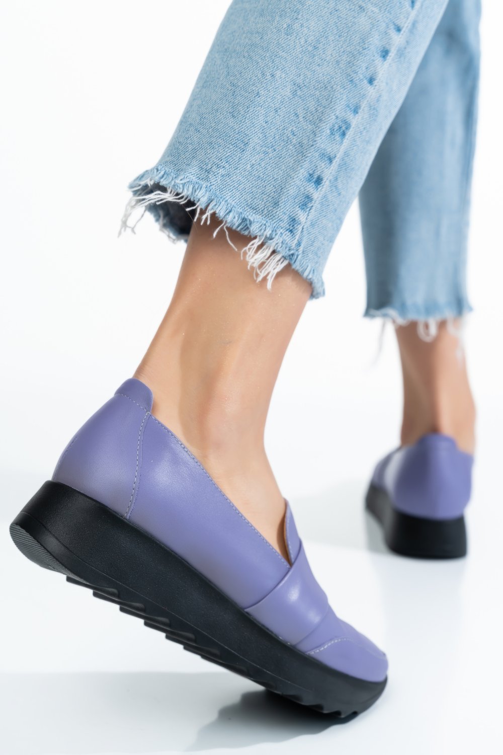 MOCASINI MOV PIELE NATURALA 2PC022