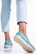 MOCASINI BLEU PIELE NATURALA 2PC022