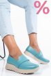 Mocasini bleu piele naturala 2pc022