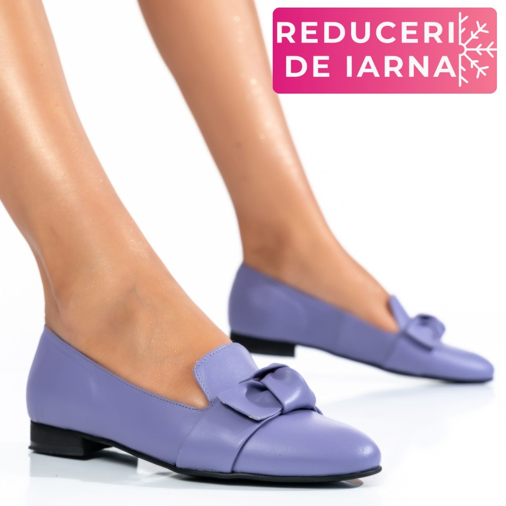 MOCASINI MOV PIELE NATURALA 4PC60