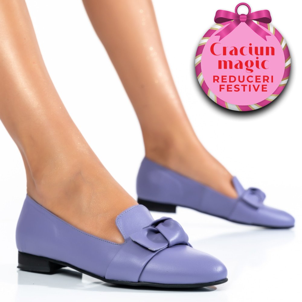 MOCASINI MOV PIELE NATURALA 4PC60