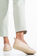 ESPADRILE BEJ PIELE NATURALA 5PC56
