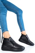 GHETE NEGRE PIELE NATURALA 1001
