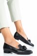 Mocasini negri piele naturala 4pc60