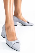 PANTOFI GRI PIELE NATURALA 1PC455