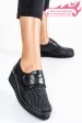 Pantofi negri piele naturala 4pc50