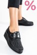 Pantofi negri piele naturala 4pc50