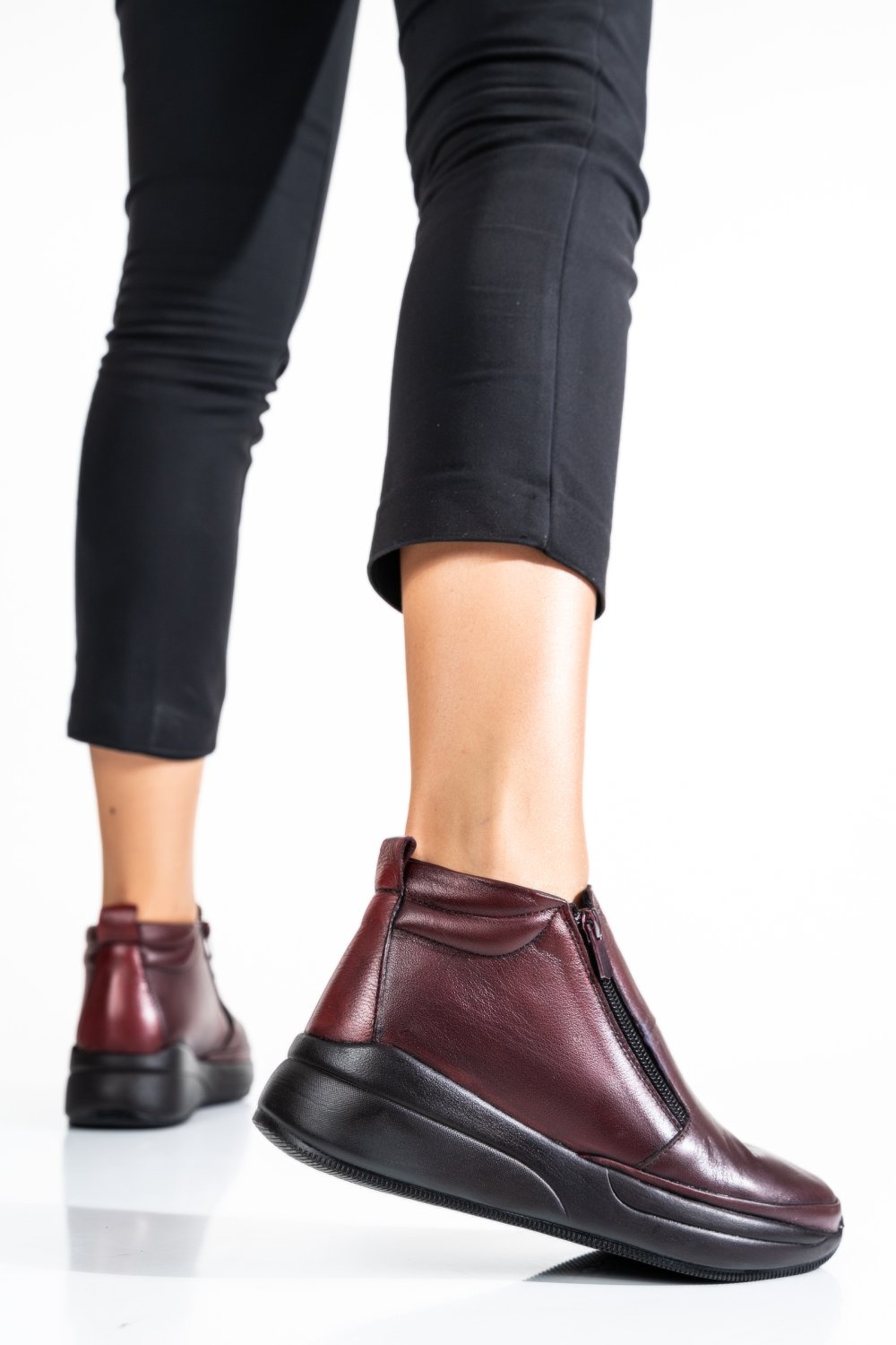 GHETE BORDO PIELE NATURALA 1001