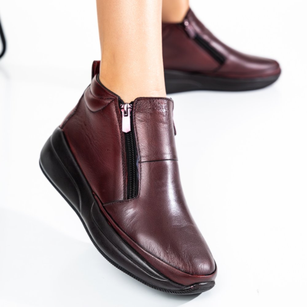 GHETE BORDO PIELE NATURALA 1001