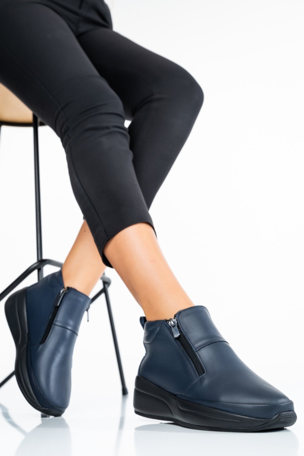 GHETE BLEUMARIN PIELE NATURALA 1001