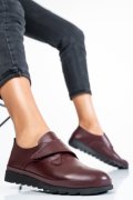 PANTOFI BORDO PIELE NATURALA APCK700