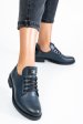 Pantofi bleumarin piele naturala apck0217
