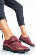 PANTOFI BORDO PIELE NATURALA 3PC462