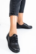 PANTOFI NEGRI PIELE NATURALA APCK710