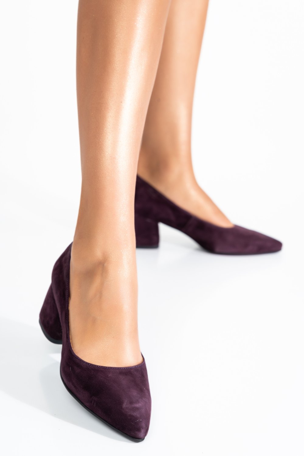 PANTOFI VISINII PIELE NATURALA INTOARSA 1PC450