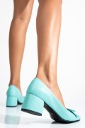 PANTOFI TURCOAZ PIELE NATURALA 1PC455