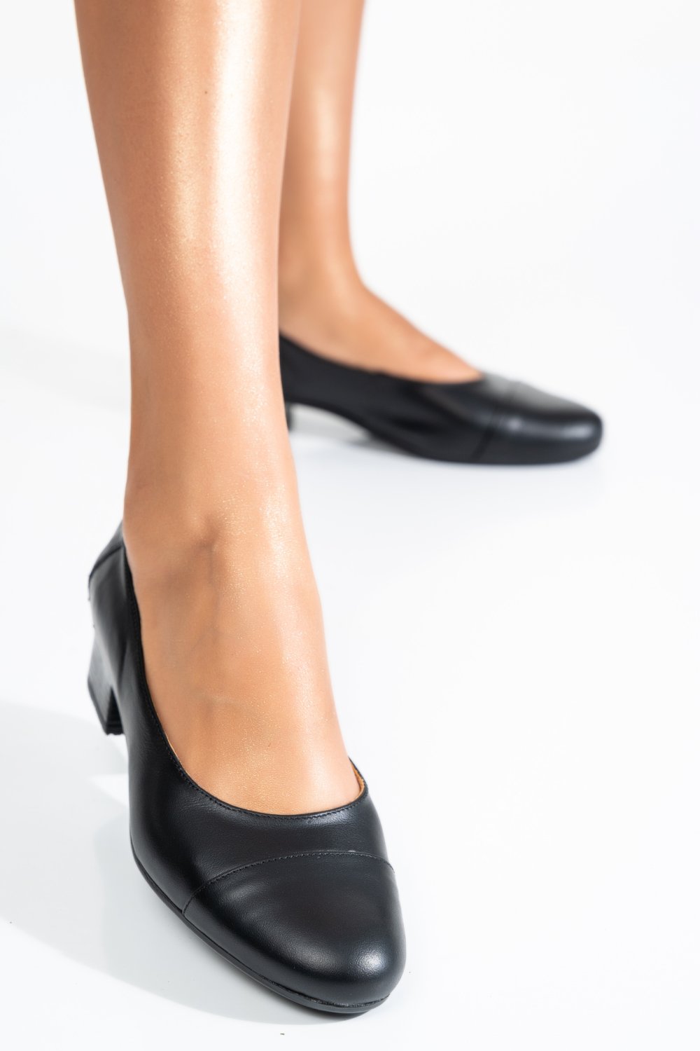 PANTOFI NEGRI PIELE NATURALA 1S77205