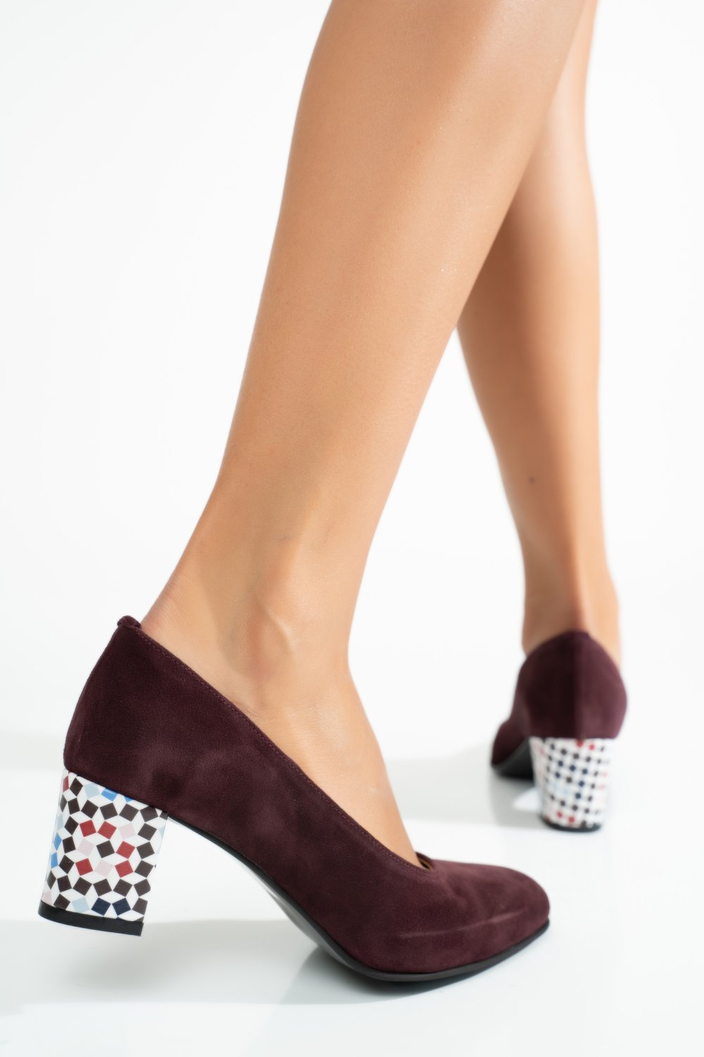 PANTOFI VISINII PIELE NATURALA INTOARSA 1PC500