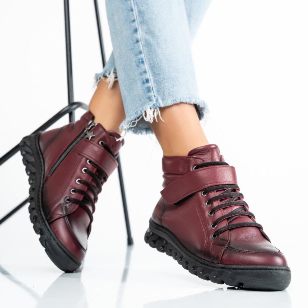 GHETE VISINII PIELE NATURALA 3PC562