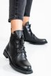 Ghete negre piele naturala 2pc042