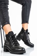 GHETE NEGRE PIELE NATURALA 0PC25
