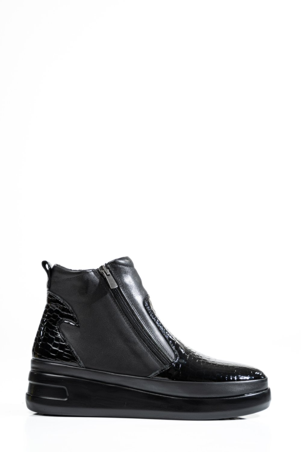 GHETE NEGRE CRO PIELE NATURALA 1PC430