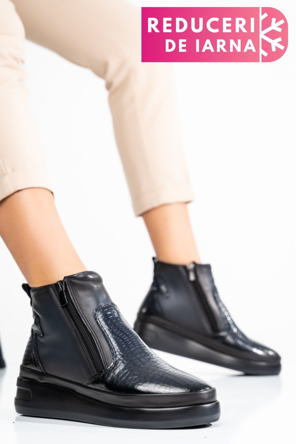 GHETE BLEUMARIN CRO PIELE NATURALA 1PC430