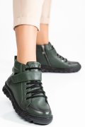 GHETE VERZI PIELE NATURALA 3PC562