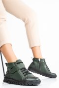 GHETE VERZI PIELE NATURALA 3PC562