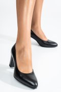 PANTOFI NEGRI PIELE NATURALA 1PC600