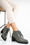 BOTINE GRI PIELE NATURALA 0PC6