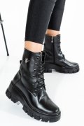GHETE NEGRE PIELE NATURALA 9PC52B