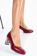 PANTOFI VISINII PIELE NATURALA 1PC600