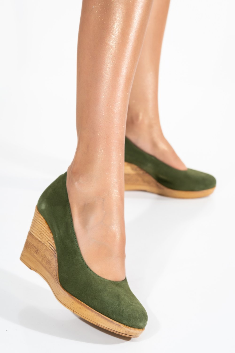 PANTOFI KHAKI PIELE NATURALA 1PC70