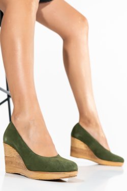 PANTOFI KHAKI PIELE NATURALA 1PC70