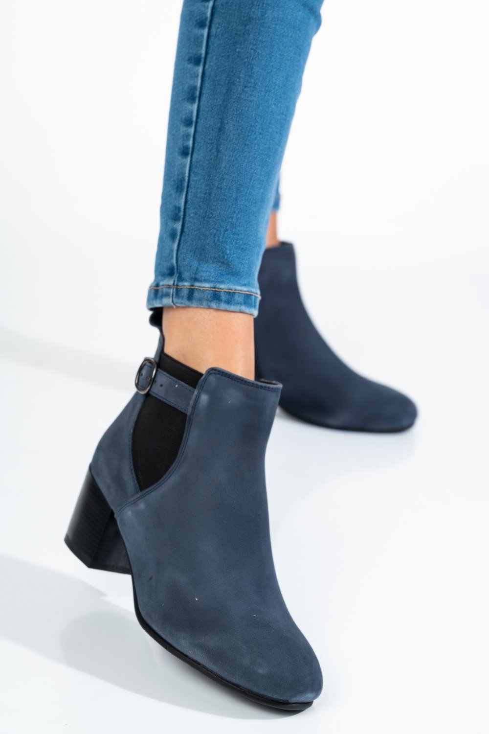 GHETE BLEUMARIN FEMEI PIELE NATURALA INTOARSA 8S77788