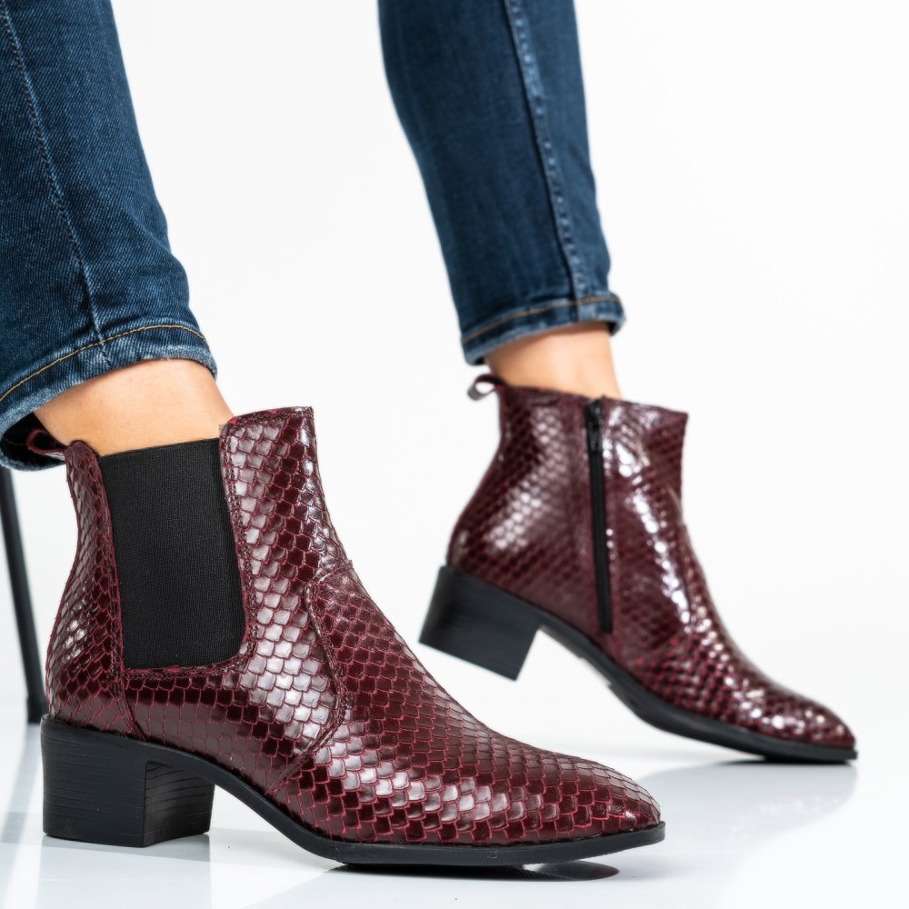 GHETE BORDO PIELE NATURALA 8S77074 - A